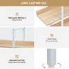 5 Tier Bookshelf, Wood Tall Book Shelf Unit With Anti Dumping Device Industrial Bookshelves Organizer, Vintage Etagere Bookcase For Office, Bedroom - 2 of 4