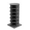 TIRAMISUBEST Grey 360 Rotating shoe cabinet 6 layers - Grey Mobile File Cabinet - 4 of 4