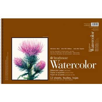 Watercolor Sheets 12 8 X 10 Portrait Size Strathmore 140 Lb