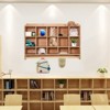 Wall Mount Cubby Storage Organizer,15 Cubbies with Shoe Shelf Hooks 47Inch Width Daycare Shelves for Toys, Classroom Furniture, Kids Room - 3 of 4