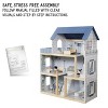 Lil’ Jumbl Large Wooden Dollhouse, 3 Story Doll House with Furniture, Stairs & Accessories - 4 of 4