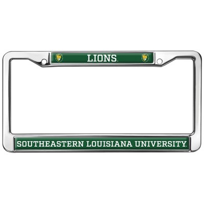Southeastern Louisiana University Mascot Full Size Standard License Plate Metal Frame