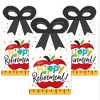 Big Dot of Happiness Teacher Retirement - Square Favor Gift Boxes - Happy Retirement Party Bow Boxes - Set of 12 - 2 of 4