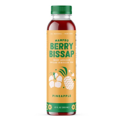 Berry Bissap Pineapple West African Spiced Hibiscus Tea - 12 fl oz