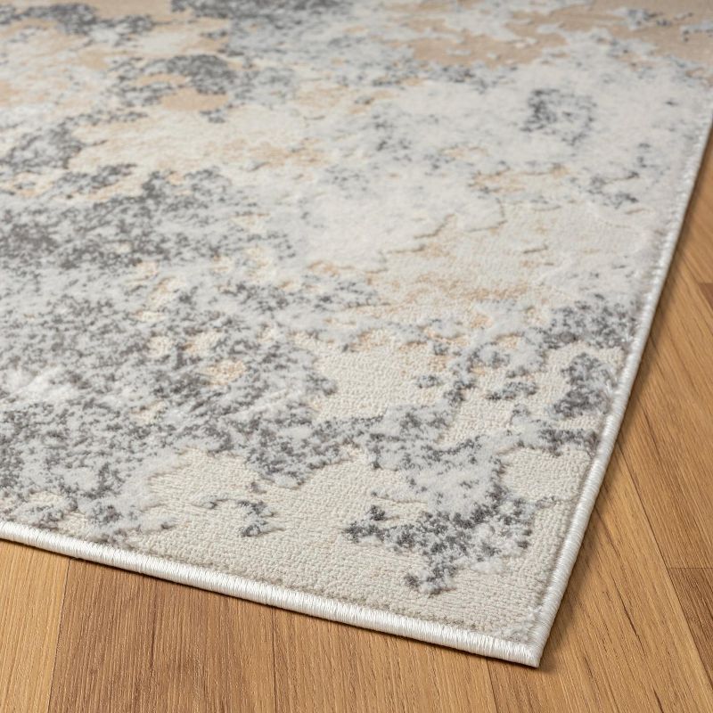 LUXE WEAVERS Modern Abstract Rug High Low Texture, 5 of 13