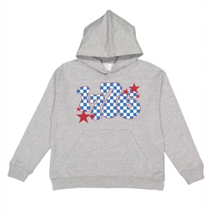 The Juniper Shop Patriotic 1776 Checkered Youth Hoodie - 1 of 4