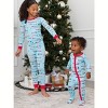 RuffleButts SoftSnooze Big Girls Ruffle Long Sleeve Pajama Set - 4 of 4