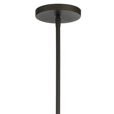 Eden Valley Modern Urn-Shaped 3-Light Pendant in Smoked Iron & Aged Gold