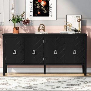 Bella Depot 63" Sideboard with 4-Door - 1 of 4