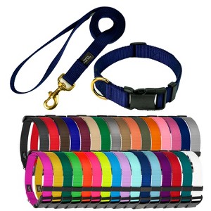 Country Brook Petz Deluxe Nylon Dog Collar and Leash - 1 of 4