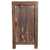 Reclaimed Wood 2-door Sideboard Cabinet - (33H x 35W x 18D )- Natural - Timbergirl: Bohemian Style, Metal Frame, No Assembly Required - 4 of 4