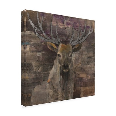 Trademark Fine Art -Albena Hristova 'The Leader Deer' Canvas Art