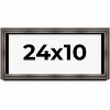 PosterPalooza | Panoramic Shadow Box 1.75" Deep Brown Frame - UV Acrylic, Backing, Hanging Hardware - 2 of 4