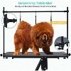 43.3" Hydraulic Dog Grooming Table w/ Adj. Arm/Noose (22"-39" Ht) - Heavy Duty 350LB Max Professional Pet Grooming - 4 of 4