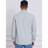 INSPIRE CHIC Men's Stripes Long Sleeved Button Down Business Dress Shirts - 3 of 4