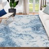 Modern Abstract Area Rug - Stain Resistant, Washable, Non-Shedding, Non-Slip Backing Carpet for Living Room, Bedroom, Dining Room, Office - 2 of 4