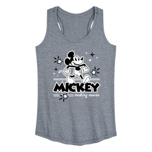 Women's - Disney - Mickey Mouse Graphic Racerback Tank - 1 of 4