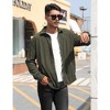WhizMax Men's Corduroy Button-Up Lightweight Casual Shirt Jacket - 2 of 4