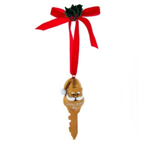 Kurt Adler Resin Ornament for Christmas Tree, Santa Magic Key - image 1 of 1