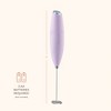 Handheld Milk Frother, Mini Foamer, Battery Operated Stainless Steel Drink Mixer for Coffee, Lattes, Cappuccino, Matcha, Chocolate - 4 of 4
