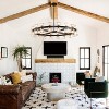 CityFurn 36-Light Wagon Wheel Chandelier Crystal Pendant Lights for Dining Room - 3 of 4