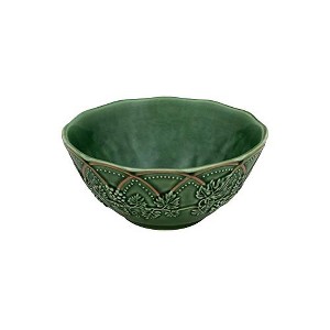 Bordallo Pinheiro Hunting Green and Brown Cereal Bowl, Set of 4 - 1 of 2