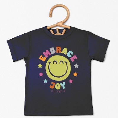 The Juniper Shop SmileyWorld Embrace Joy Toddler Short Sleeve Tee