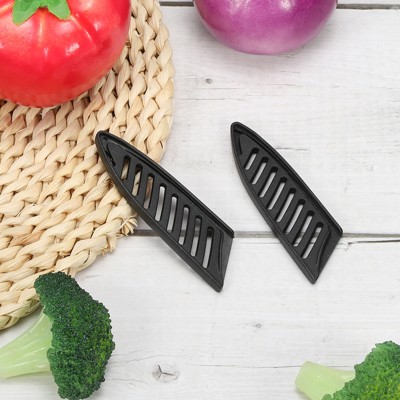 Unique Bargains Plastic Wear-Resistant Kitchen Scratch Resistant Knife Sheath 2 Pcs 2 Pcs 3.5" — фото 4