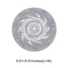 Unique Bargains Drain Strainer Round Drain Strainer TPR 5.51"x5.51" 1 Pc - 3 of 4