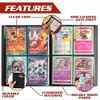 Monster Binder - 4 Pocket Trading Card Album - Matte Red - Holds 160 Yugioh  Magic  and Pokemon Cards - 4 of 4