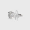 Sterling Silver Cubic Zirconia Duo Stud Earring Set 2pc - A New Day™ Clear: Nickel-Free, Polished Finish - 2 of 2
