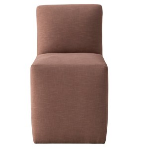 Rosette Dining Chair Linen Adobe - Cloth & Co
