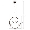 Chloe Lighting CH7H078RB20-UP4 Ironclad Farmhouse 4 Light Oil Rubbed Bronze Ceiling Pendant 20" Wide - 4 of 4