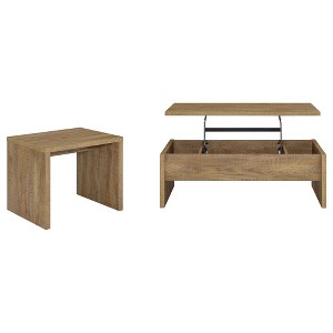 Coaster,Canoga 2-piece Lift Top Cocktail Coffee Table Set - 1 of 4