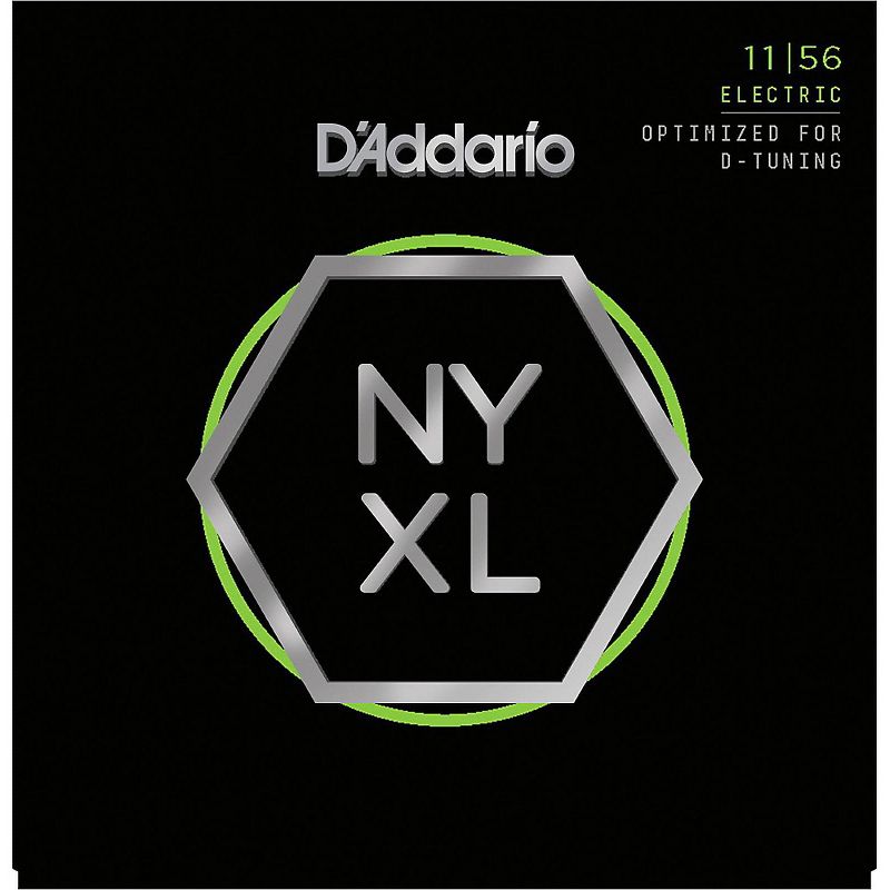 D'Addario NYXL1156 Medium Top/Extra Heavy Bottom Electric Guitar Strings, 1 of 7