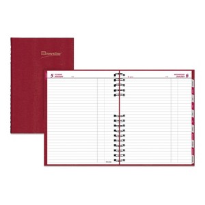 CoilPro Daily Planner, 10 x 7.88, Red Cover, 12-Month (Jan to Dec): 2026 - 1 of 4