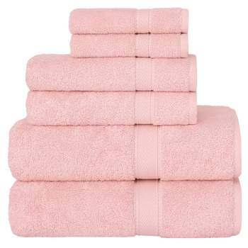 Turkish Cotton Sinemis Terry Towel Set Pink - Linum Home Textiles