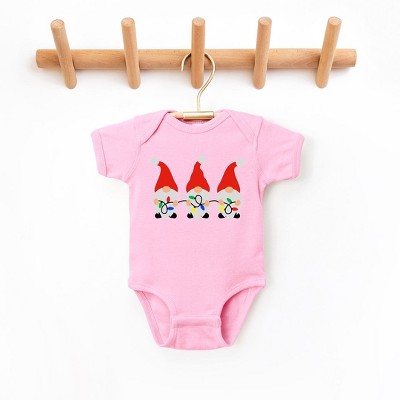 The Juniper Shop Gnome Lights Baby Bodysuit