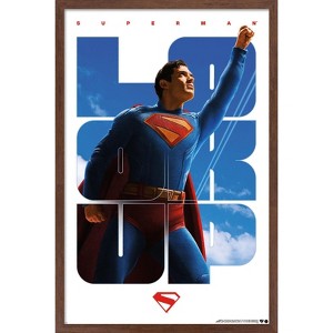 Trends International DC Comics Superman (2025) - Look Up Framed Wall Poster Prints - 1 of 4