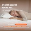 VEVOR Heated Mattress Pad, 60 x 80 in, Queen Electric Bed Warmer with 1-5 Heat Settings Control, 10-Hour Auto Shut Off, Machine-Wash Breathable, White - 3 of 4
