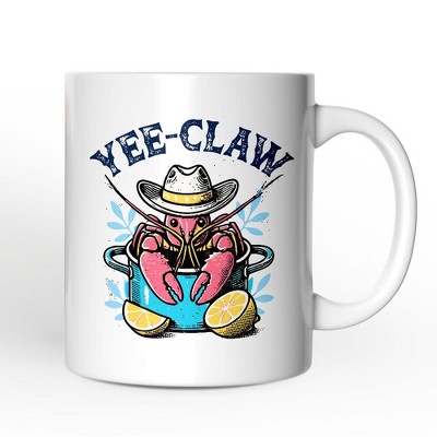 Crawfish Yee-Claw Western Cowboy Mug, Summer Boil Season Gift for Fisherman| OrnamentallyYou