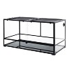 REPTIZOO 120 Gallon High Terrarium with Black Wooden Cabinet - 4 of 4