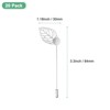 Unique Bargains Leaf Brooch Tray Stick Lapel Pin Alloy DIY Boutonnieres Pins with Leaf - 3 of 4