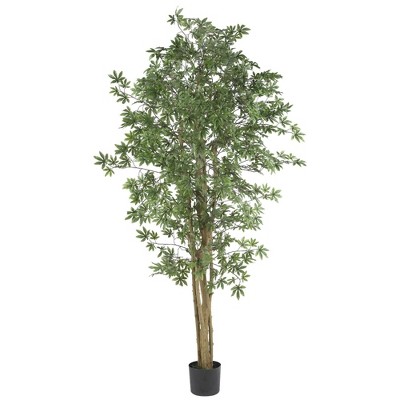 Nearly Natural 6-ft Japanese Maple Silk Tree