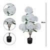Nasitip Artificial Hydrangea Tree,Faux Hydrangea Flower With Planter For Indoor,Outdoor,Office,Home Decor - 3 of 4