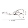 Unique Bargains Women Big Crane Scissors Facial Hair Scissors 1 Pc - 2 of 3