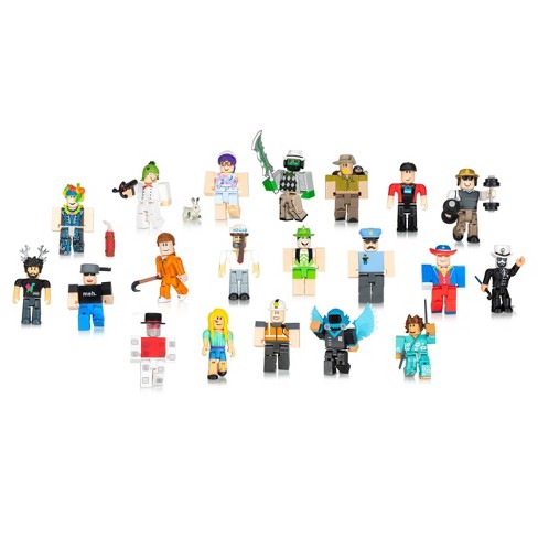 Roblox Action Collection From The Vault 20 Figure Pack Includes Exclusive Virtual Item Target - virtual item codes roblox