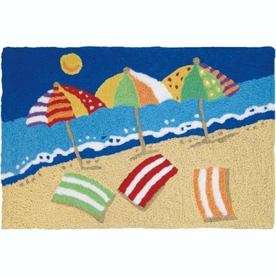 Jellybean Modern Beachy Keen Indoor/Outdoor Mat Home Comfort Rug 20" X 30" Rectangle