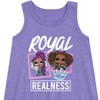 Girls' - LOL Surprise! - Royal Realness Graphic Sleeveless Aline Dress - 2 of 3