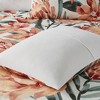 Gracie Mills 3-Piece Modern Floral Print Cotton Duvet Cover Set - 4 of 4